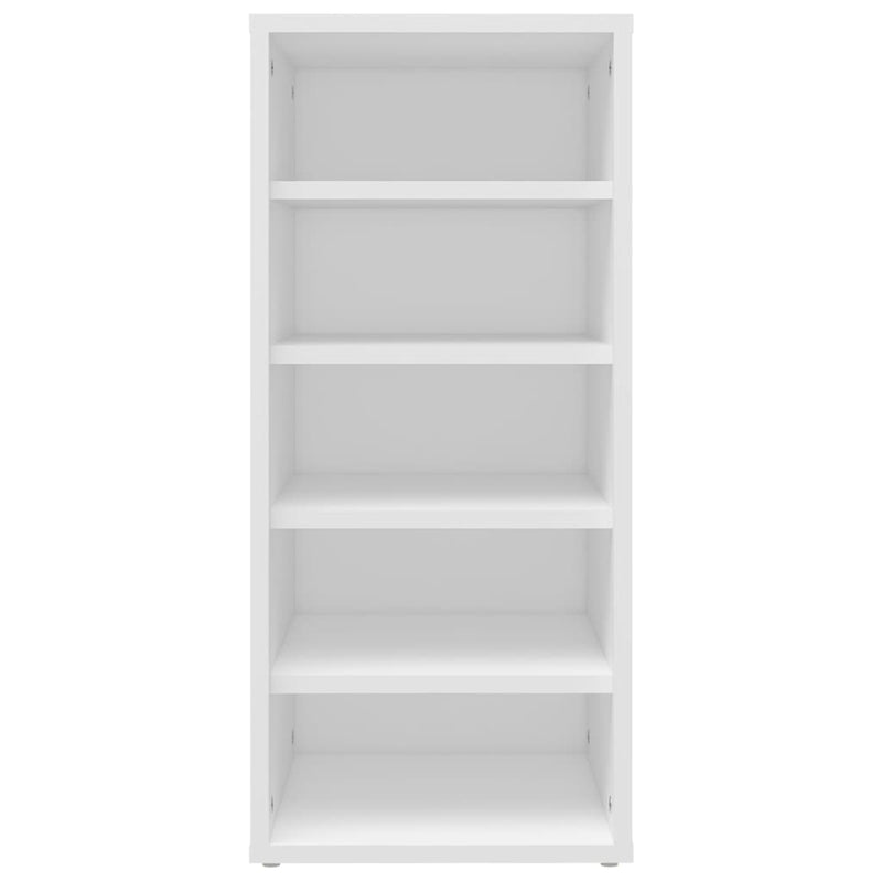 vidaXL 2 db fehér szerelt fa cipősszekrény 31,5 x 35 x 70 cm