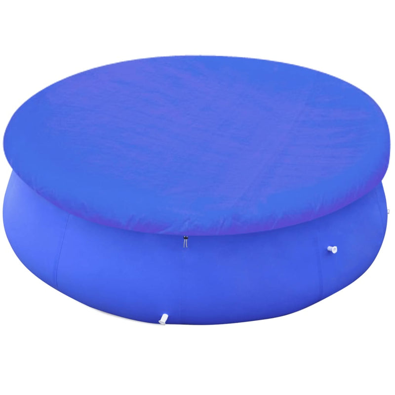 vidaXL 2 db medencetakaró 360-367 cm kerek talaj feletti medencékhez