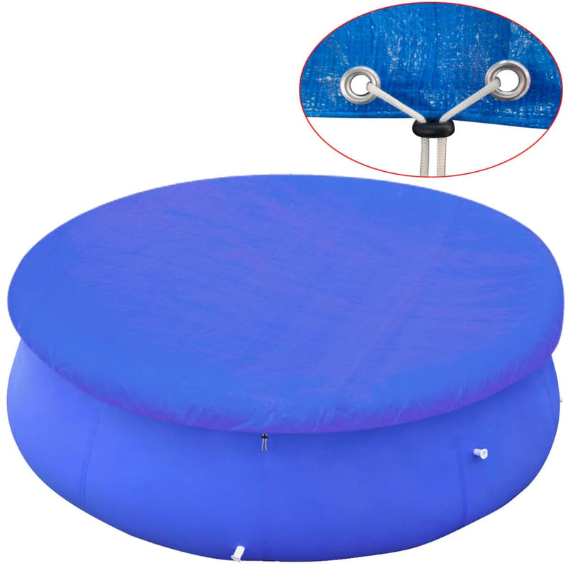vidaXL 2 db medencetakaró 450-457 cm kerek talaj feletti medencékhez