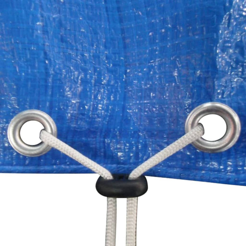 vidaXL 2 db medencetakaró 450-457 cm kerek talaj feletti medencékhez