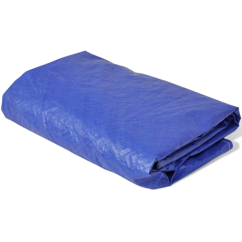 vidaXL 2 db medencetakaró 450-457 cm kerek talaj feletti medencékhez