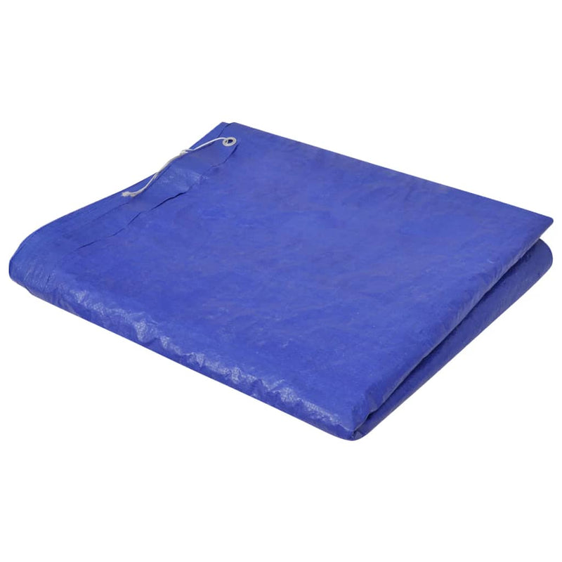 vidaXL 2 db polietilén négyszögletes medencetakaró 90 g/nm 394x207 cm