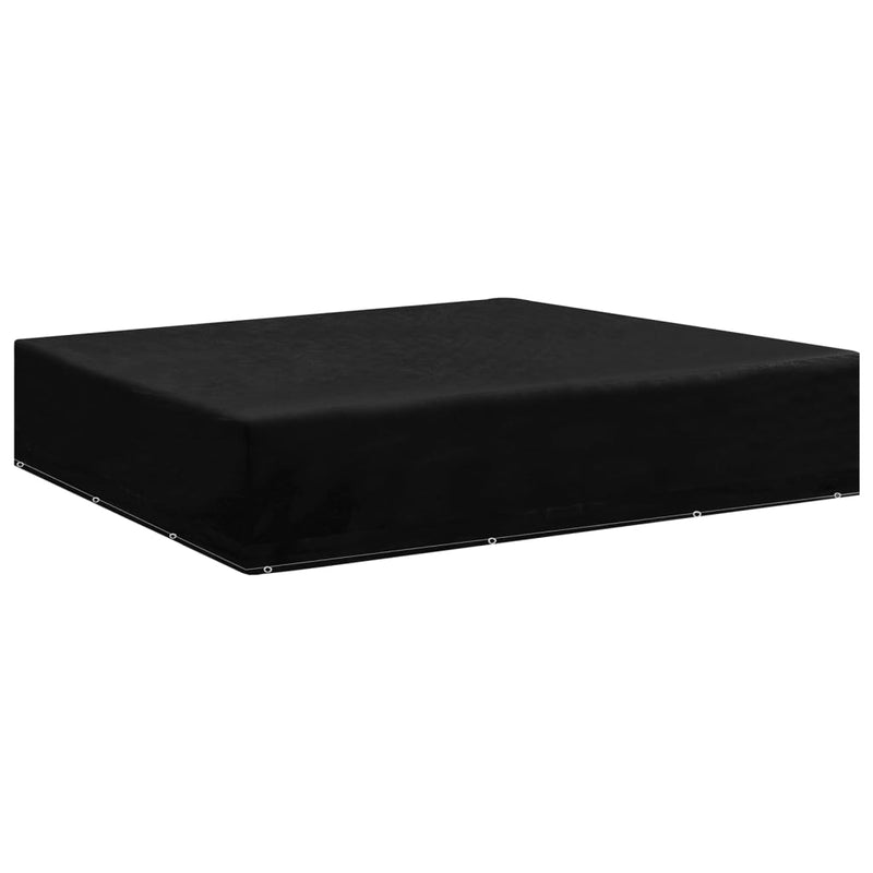 vidaXL 2 db kerti bútor huzat 12 fűzőlyukkal 250 x 250 x 70 cm