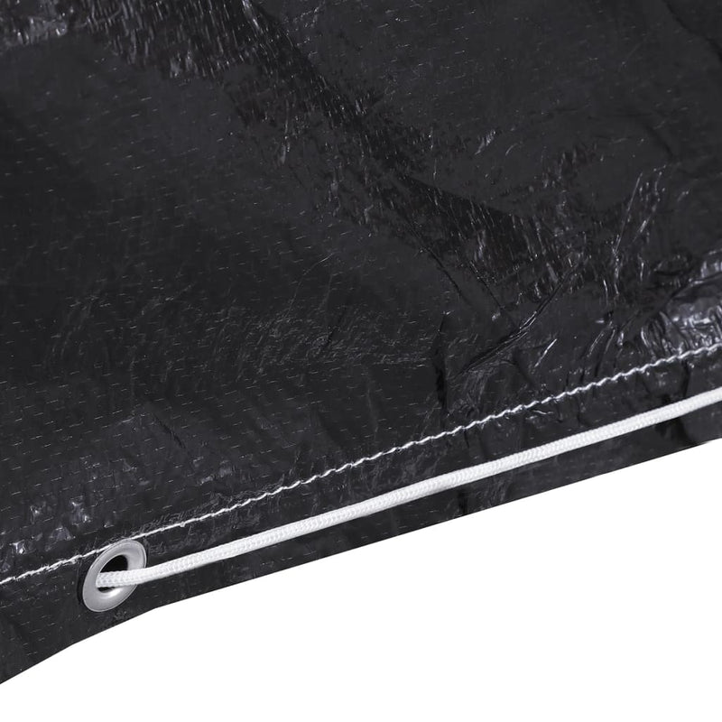 vidaXL 2 db hintapadtakaró ponyva 6 fűzőlyukkal 135 x 105 x 175 cm