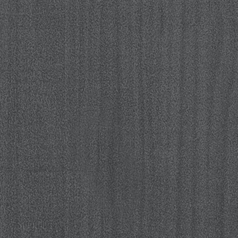vidaXL ötszintes szürke fenyőfa könyvszekrény 100 x 30 x 175 cm