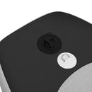 vidaXL fekete felfújható állószörfszett 300 x 76 x 10 cm