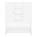 vidaXL fehér mosógépszekrény