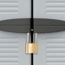 vidaXL műanyag szekrény 68 x 39 x 171,5 cm