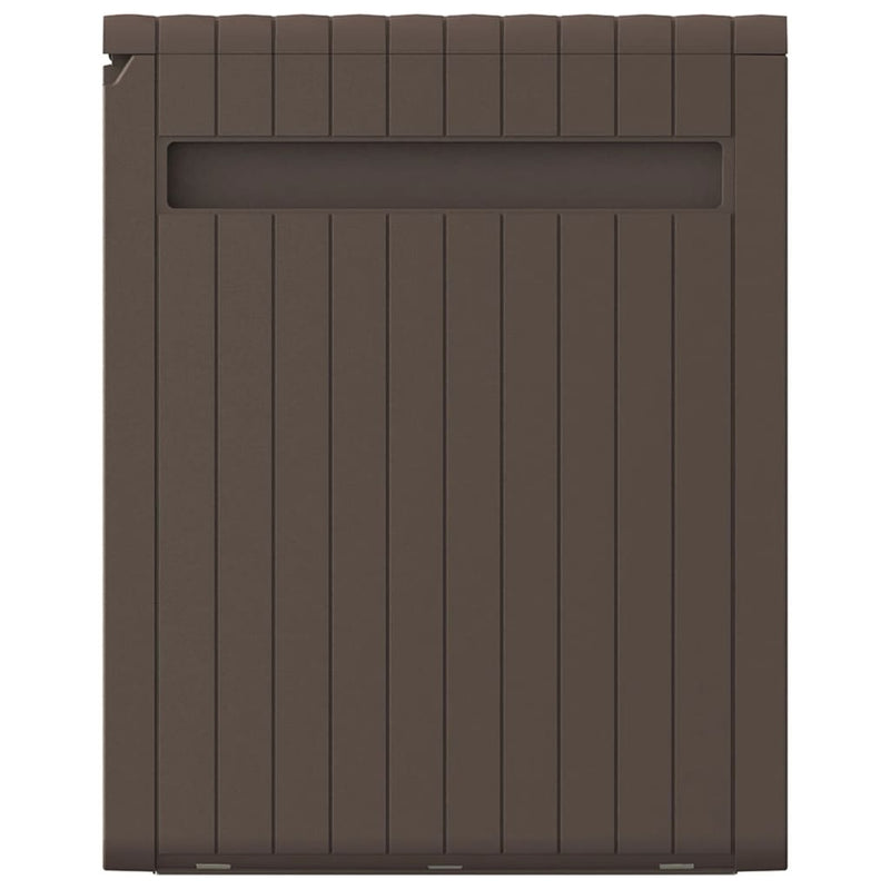 vidaXL barna párnatároló láda 117 x 45,5 x 57,5 cm 270 L