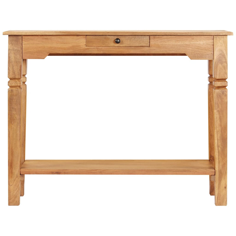 vidaXL tömör akácfa tálalóasztal 100 x 40 x 76 cm