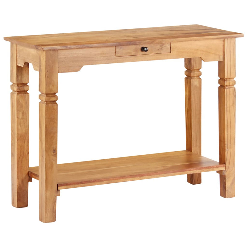 vidaXL tömör akácfa tálalóasztal 100 x 40 x 76 cm