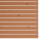 vidaXL kétszemélyes mézbarna tömör fenyőfa kerti kanapé