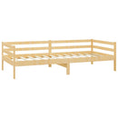 vidaXL tömör fenyőfa dívány matraccal 90 x 200 cm
