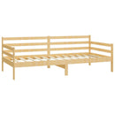 vidaXL tömör fenyőfa dívány matraccal 90 x 200 cm