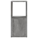 vidaXL betonszürke szerelt fa forgószekrény 34,5x34,5x75,5 cm
