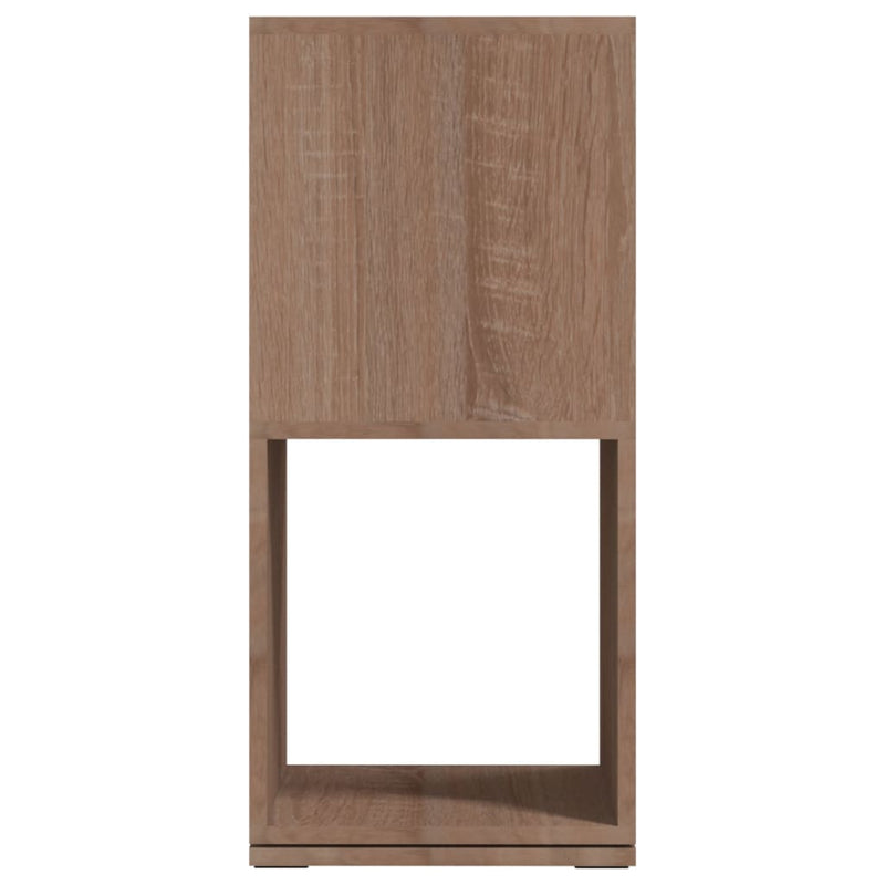 vidaXL sonoma tölgy színű szerelt fa forgószekrény 34,5x34,5x75,5 cm