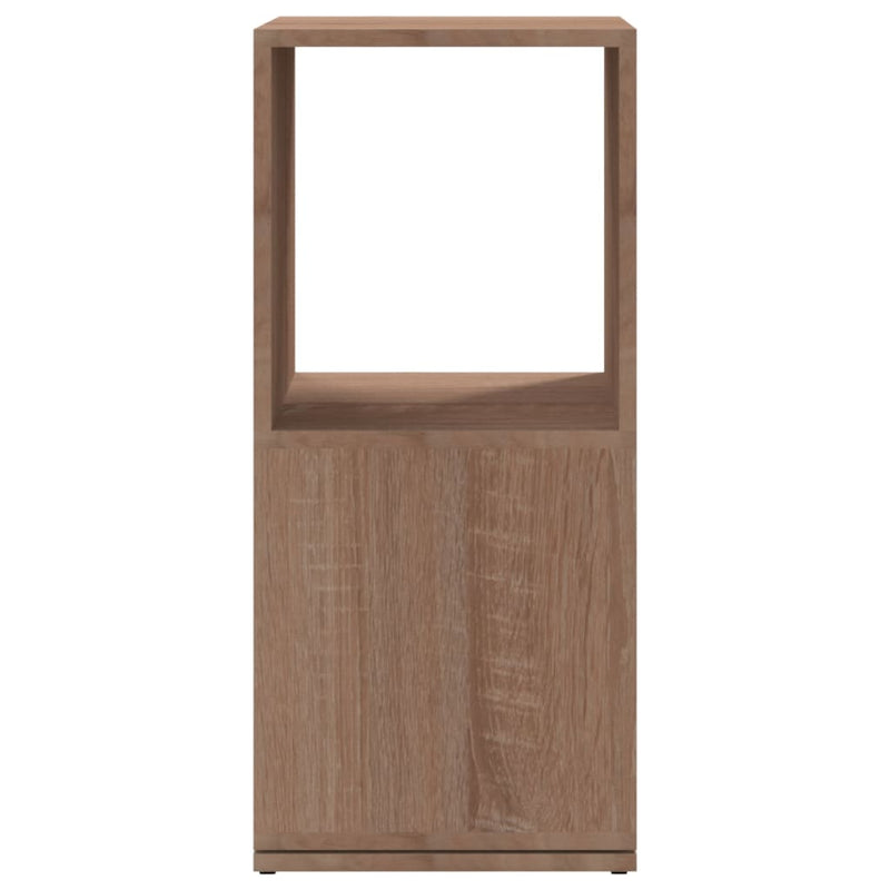 vidaXL sonoma tölgy színű szerelt fa forgószekrény 34,5x34,5x75,5 cm