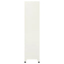 vidaXL szürke-kék acél zárható szekrény 90 x 45 x 180 cm