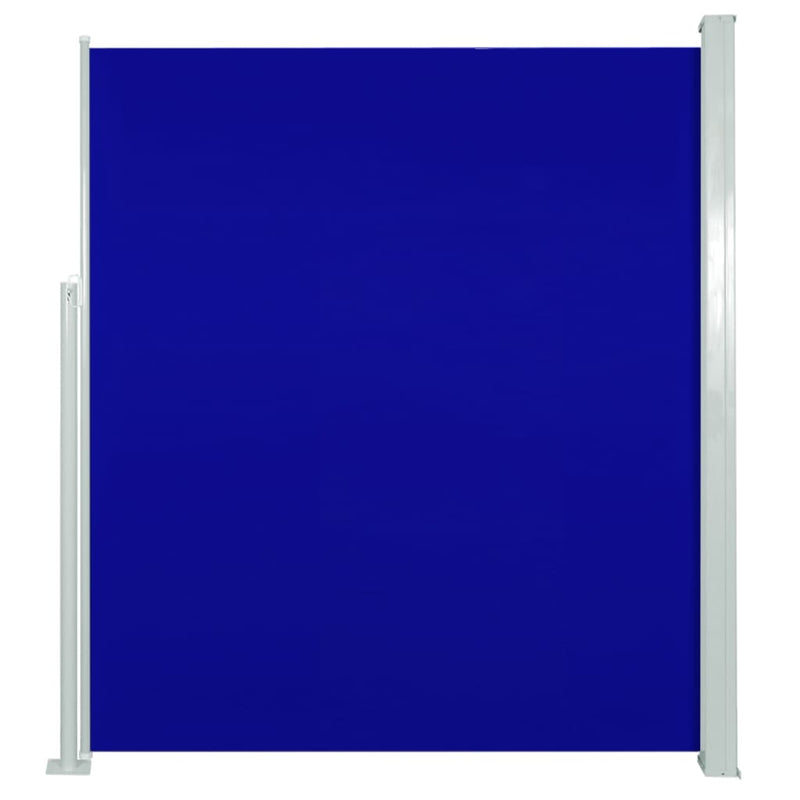 vidaXL kék behúzható oldalsó terasznapellenző 160 x 300 cm