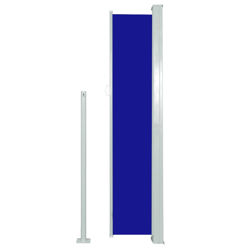 vidaXL kék kihúzható terasznapellenző 160 x 500 cm