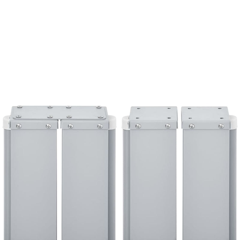 vidaXL kék behúzható oldalsó napellenző 140 x 600 cm