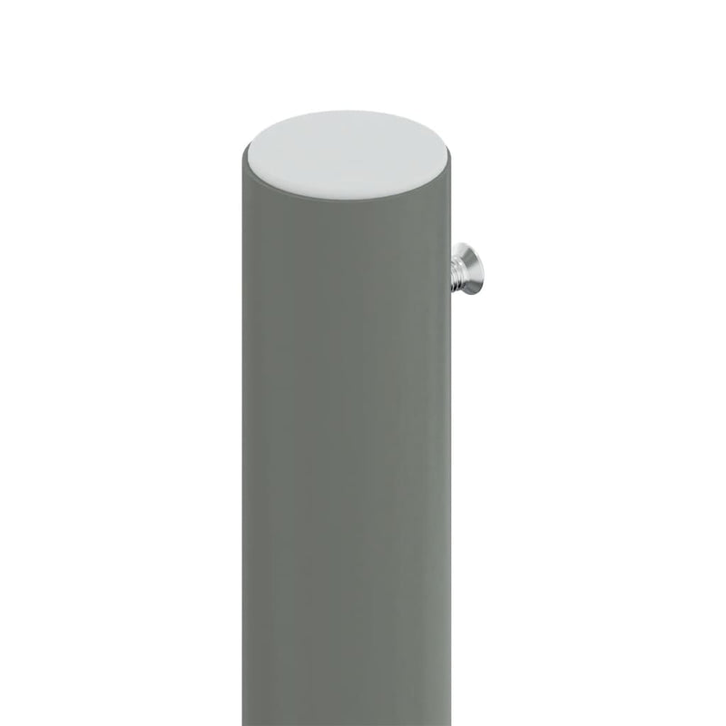 vidaXL piros behúzható oldalsó napellenző 140 x 1000 cm