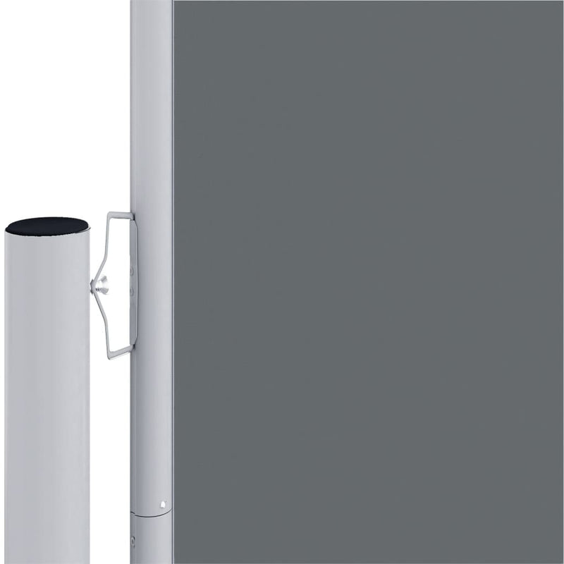 vidaXL antracitszürke behúzható oldalsó napellenző 160 x 1000 cm