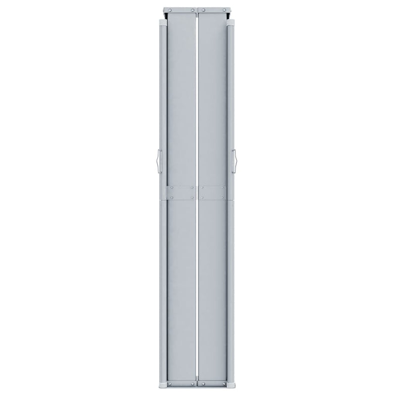 vidaXL piros behúzható oldalsó napellenző 160 x 1000 cm