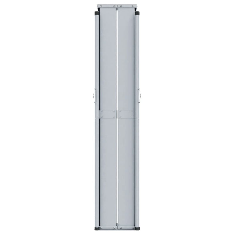 vidaXL barna behúzható oldalsó napellenző 180 x 1000 cm