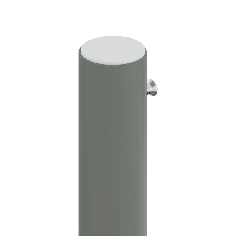 vidaXL piros behúzható oldalsó napellenző 200 x 1200 cm