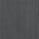 vidaXL szürke tömör fenyőfa kerti virágtartó 31 x 31 x 70 cm