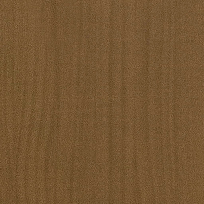 vidaXL 2 db mézbarna tömör fenyőfa kerti virágtartó 31 x 31 x 70 cm