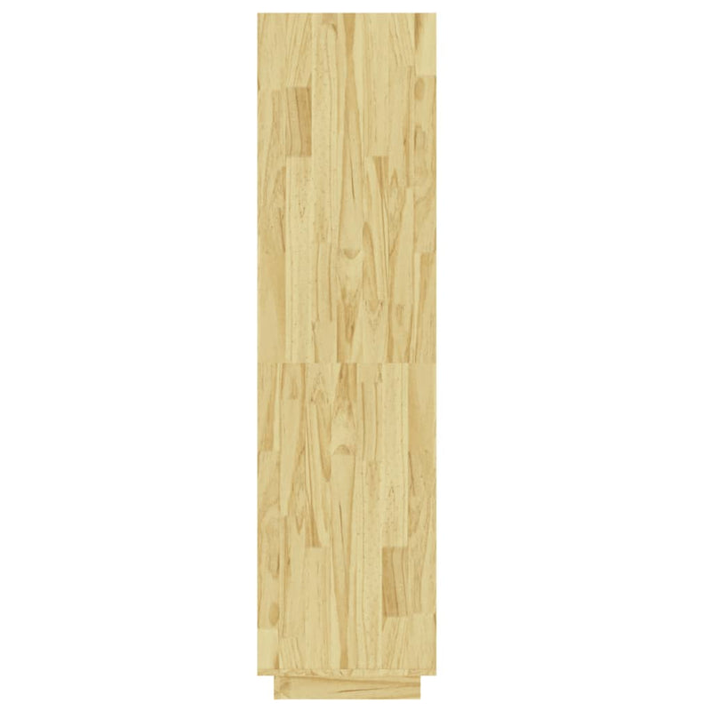 vidaXL tömör fenyőfa könyvszekrény/térelválasztó 60 x 35 x 135 cm