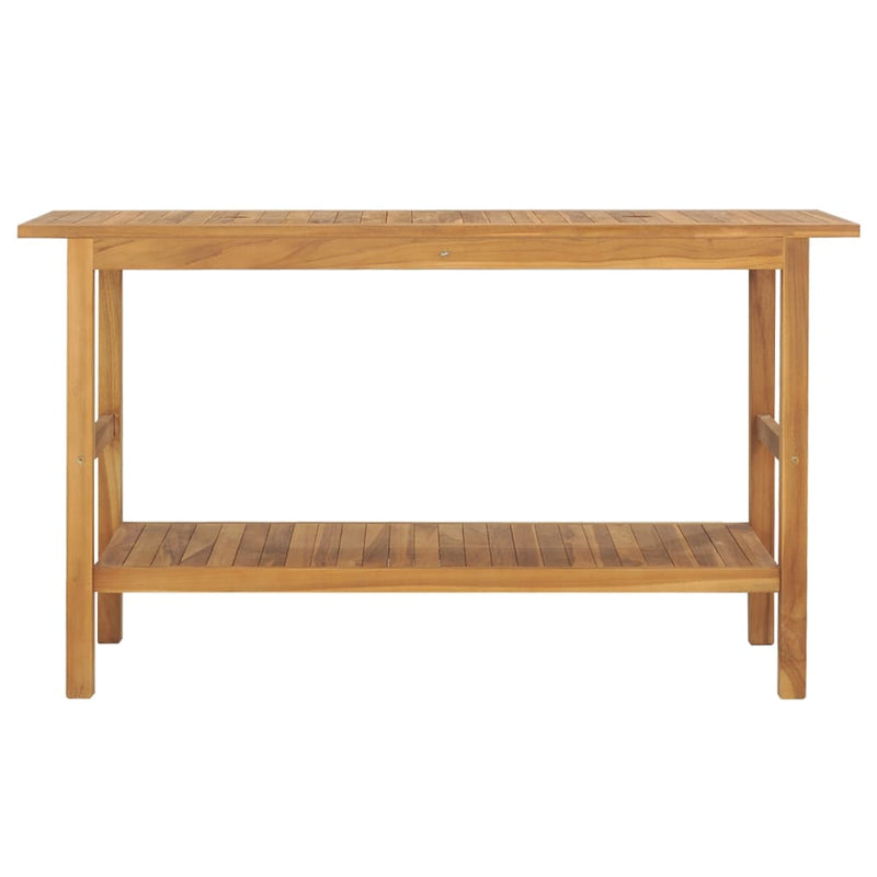 vidaXL tömör tíkfa fürdőszobai pipereszekrény 132 x 45 x 75 cm