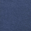 vidaXL kék szövet lábzsámoly 60x60x36 cm