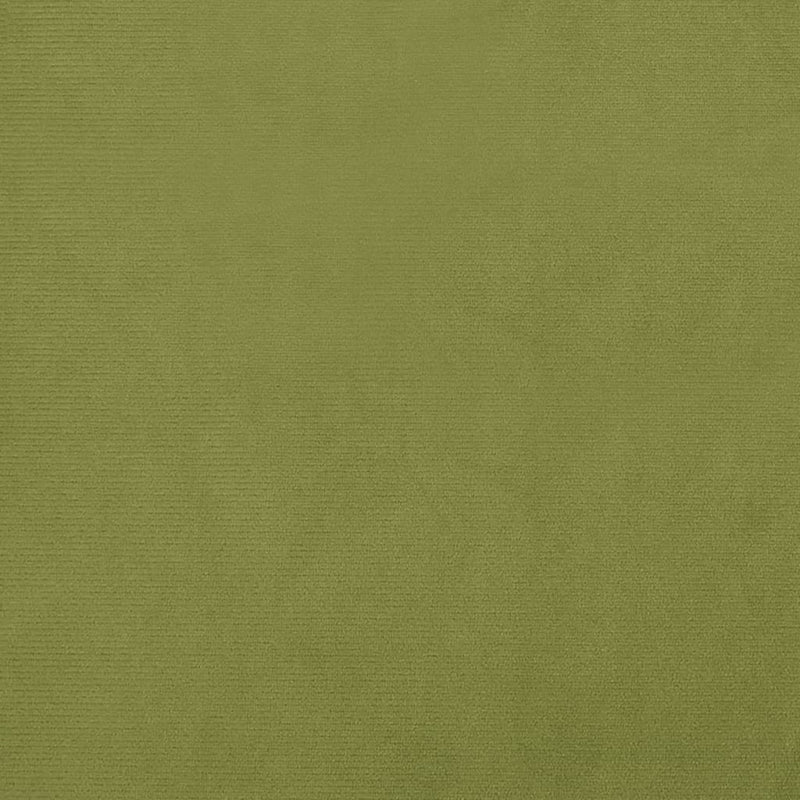 vidaXL világoszöld bársony lábzsámoly 60x60x36 cm