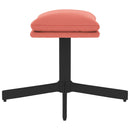 vidaXL rózsaszín bársony lábzsámoly 60x60x36 cm