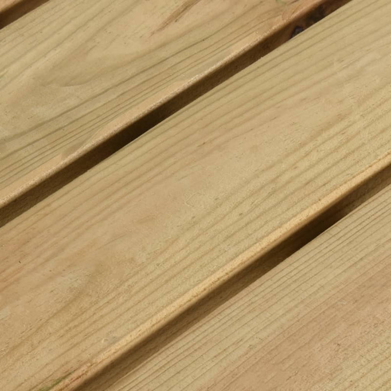 vidaXL impregnált fenyőfa kerti asztal 110 x 79 x 75 cm