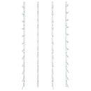 vidaXL 2 db fehér vas falra szerelhető bortartó állvány 36 palacknak