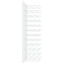 vidaXL 2 db fehér vas falra szerelhető bortartó állvány 36 palacknak