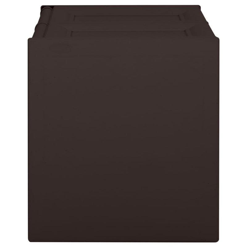 vidaXL barna párnatároló láda 86 x 40 x 42 cm 85 L