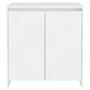 vidaXL fehér szerelt fa tálalószekrény 70x41x75 cm