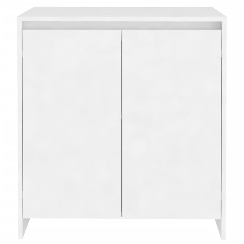 vidaXL fehér szerelt fa tálalószekrény 70x41x75 cm