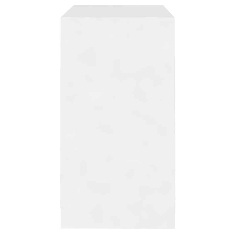 vidaXL fehér szerelt fa tálalószekrény 70x41x75 cm