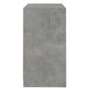 vidaXL betonszürke szerelt fa tálalószekrény 70x41x75 cm
