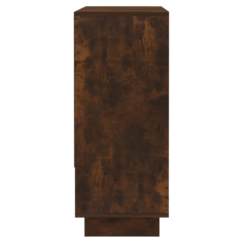 vidaXL füstös tölgy színű szerelt fa tálalószekrény 97 x 31 x 75 cm