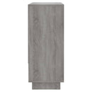 vidaXL szürke sonoma színű szerelt fa tálalószekrény 97 x 31 x 75 cm