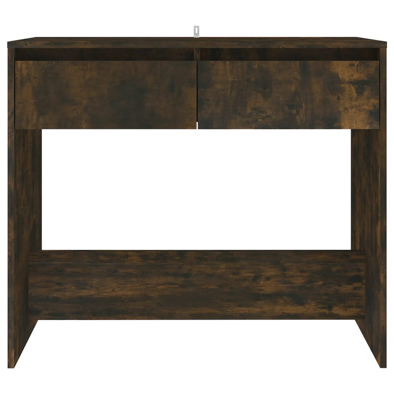 vidaXL füstös tölgy színű szerelt fa dohányzóasztal 89x41x76,5 cm