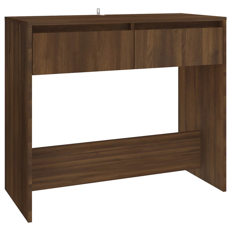 vidaXL barna tölgyszínű szerelt fa dohányzóasztal 89x41x76,5 cm