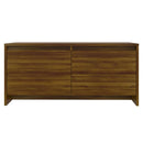 vidaXL sonoma tölgy színű szerelt fa dohányzóasztal 90x50x41,5 cm